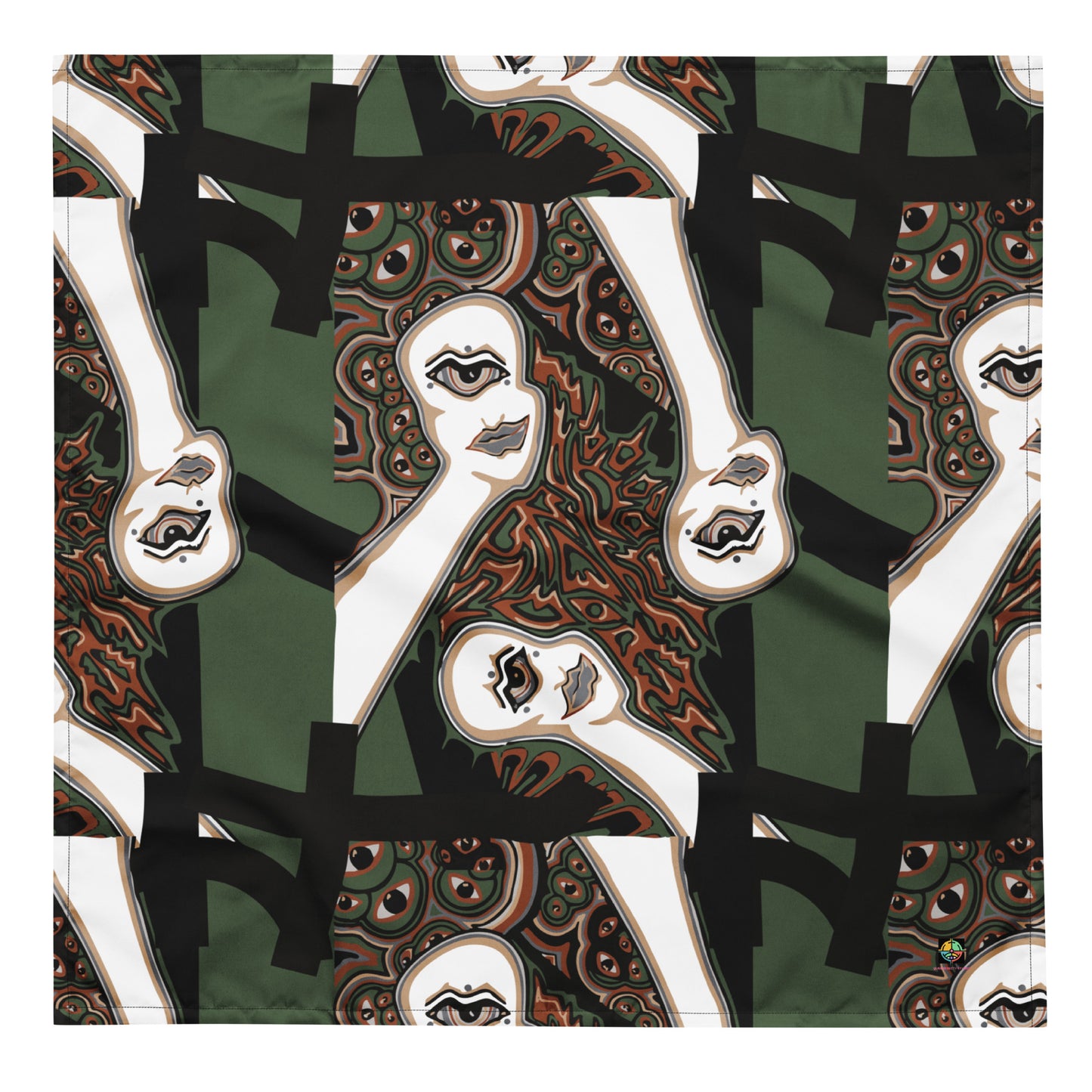 Face of Injustice CAMOUFLAGE Bandana