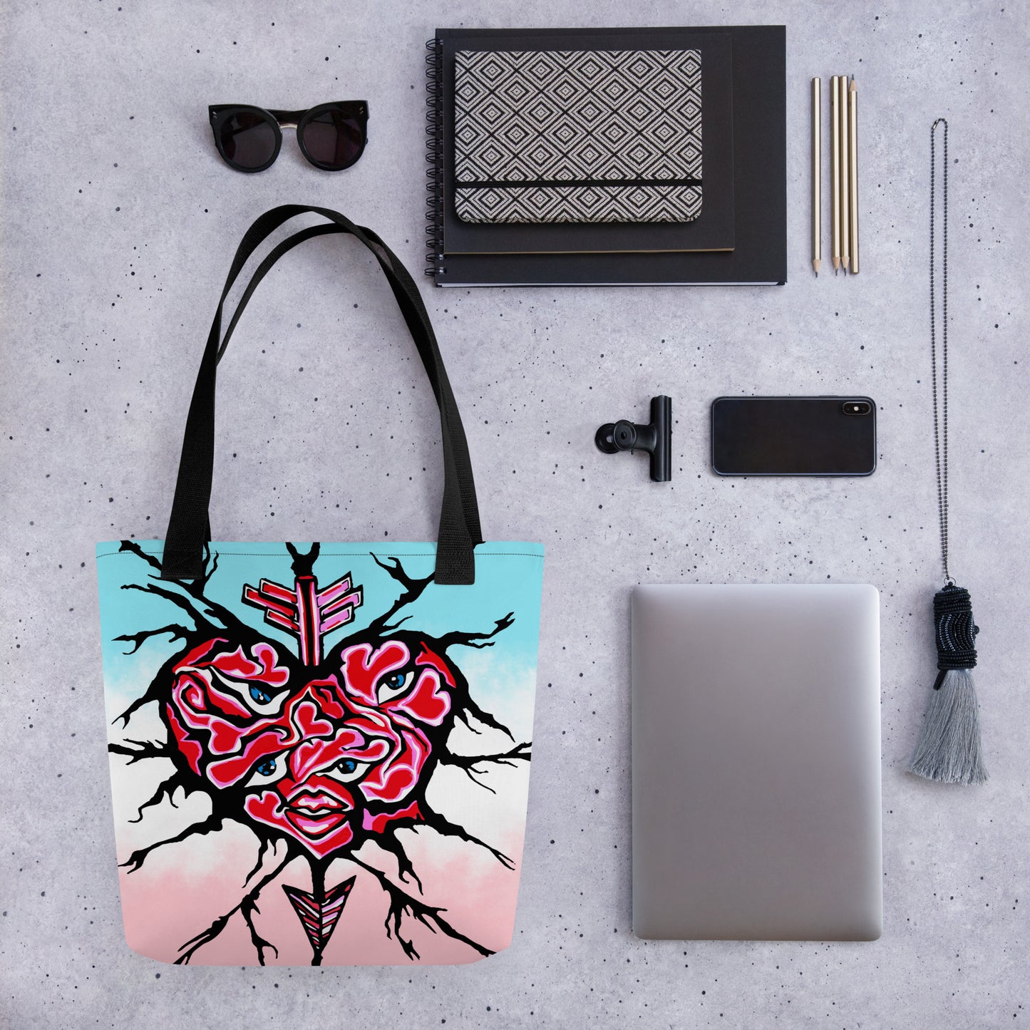 LOVE BOMB Tote bag